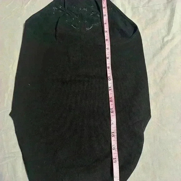 Intimately by Free People Solstice Lace Bodysuit  Ribbed Black NWOT - Picture 3 of 7